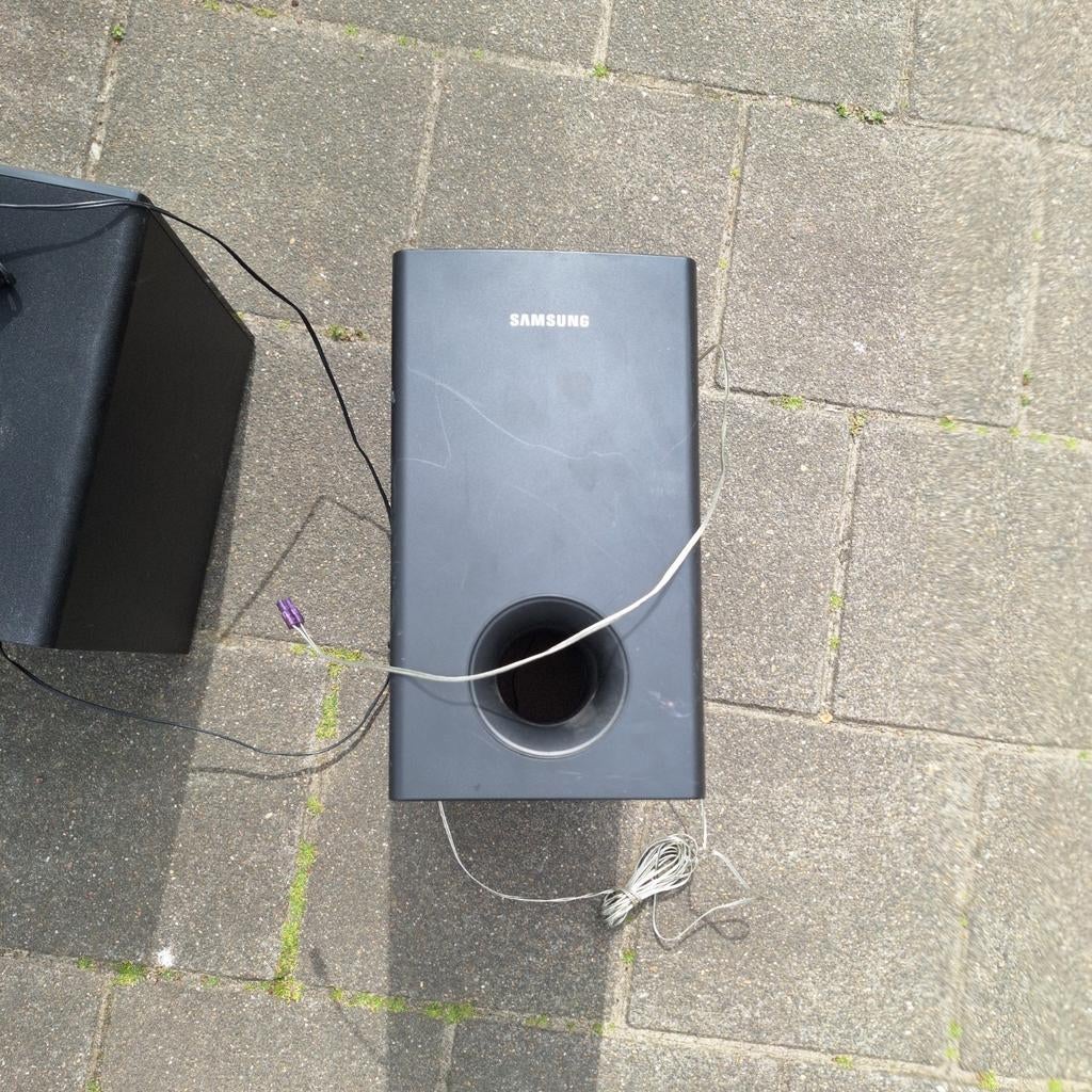 Philips Subwoofer - Gebruikt, Audio, Tv en Foto, Luidsprekers, Philips, Gebruikt, Subwoofer, Ophalen of Verzenden