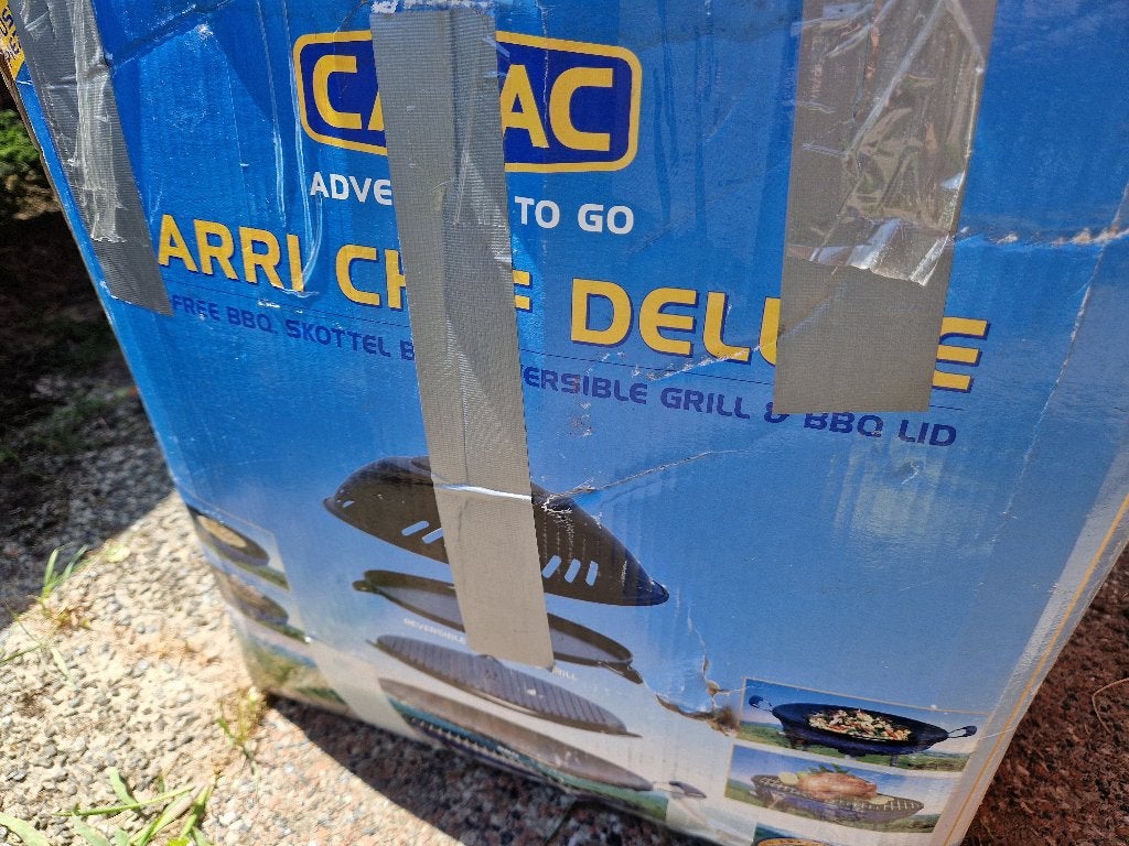 Skottelbraai, Ophalen