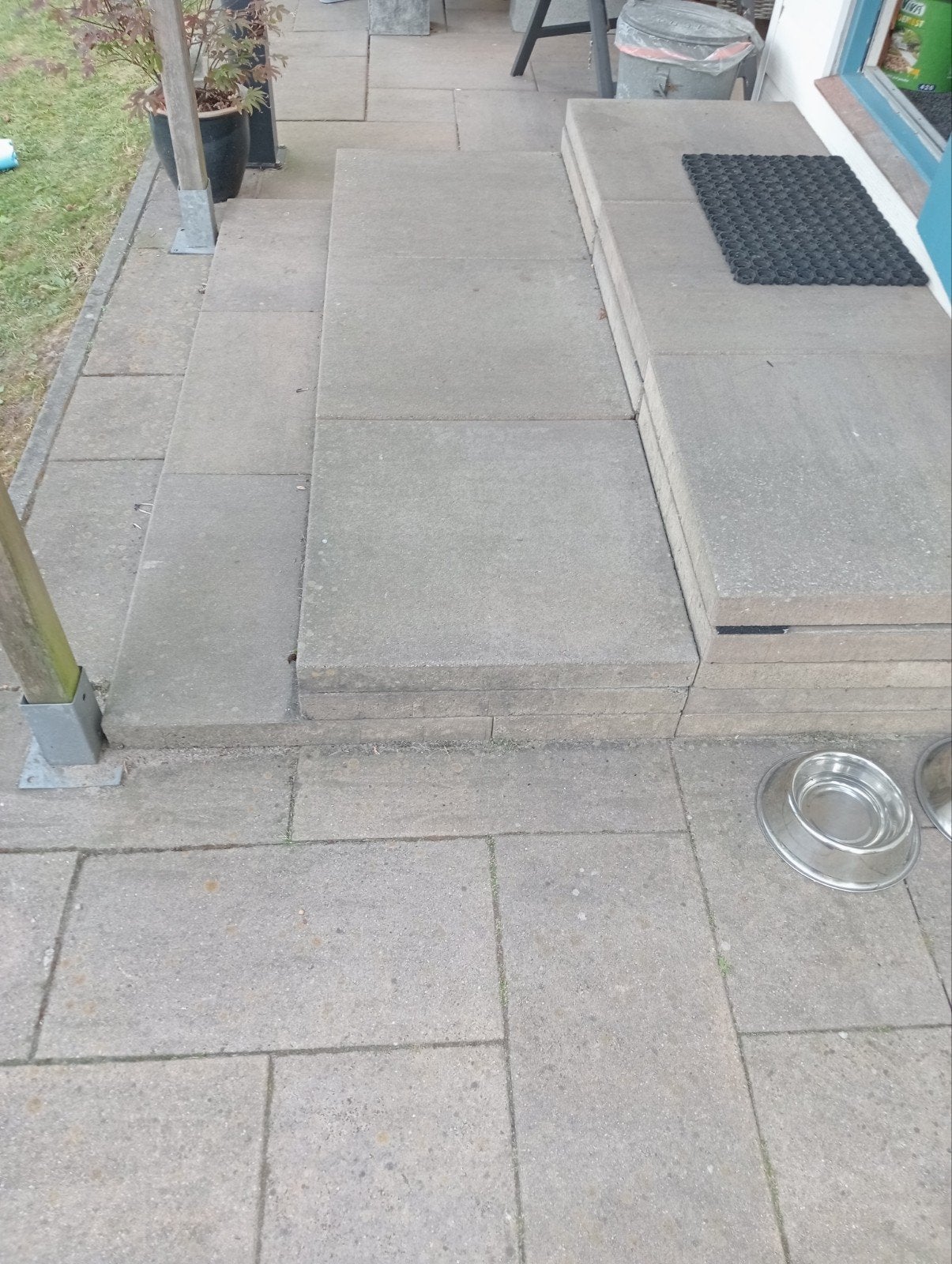tegels 50 m2, Tuin en Terras, Ophalen, Beton, Terrastegels