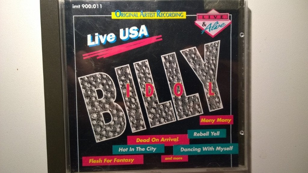 Billy Idol - Live USA (Live & Alive), Ophalen of Verzenden, Zo goed als nieuw, Poprock, Album