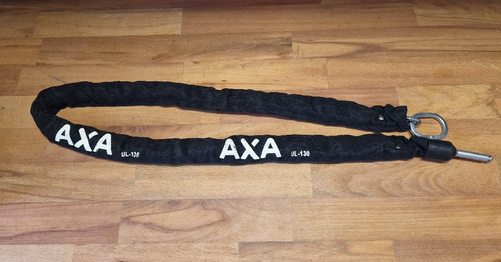 AXA Insteek kettingslot fiets, Verzenden, Zo goed als nieuw, Kettingslot