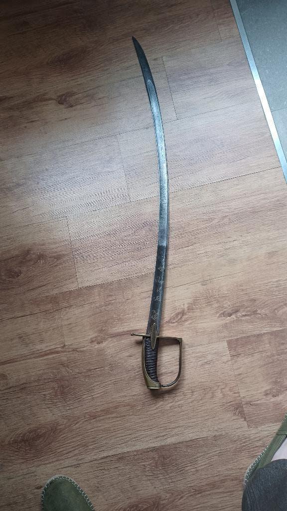 Sardijnse husaren sabel 18e eeuw, Ophalen of Verzenden, Landmacht, Overige gebieden, Zwaard of Sabel