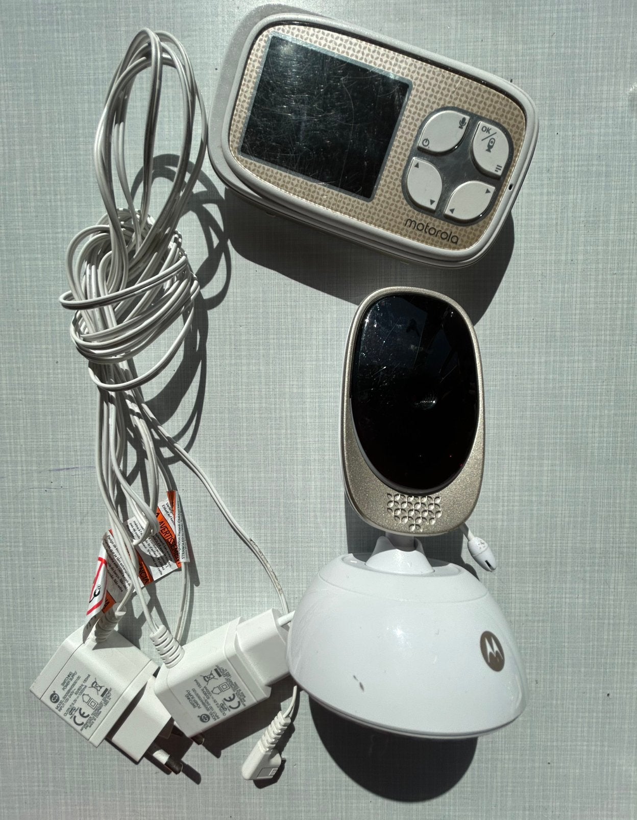 babyfoon motorola comfort 45 connect, Kinderen en Baby's, Ophalen of Verzenden, Gebruikt, 250 meter of meer, Camera