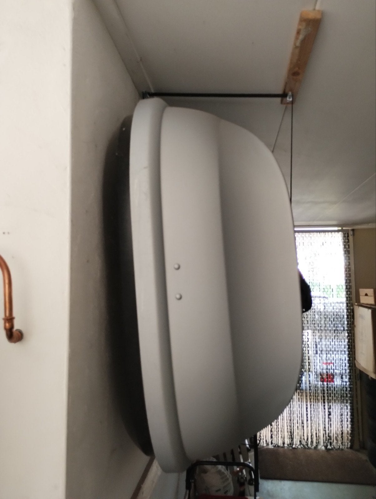 Topbox 580 dakkoffer in goede staat voor €50, Ophalen, Gebruikt