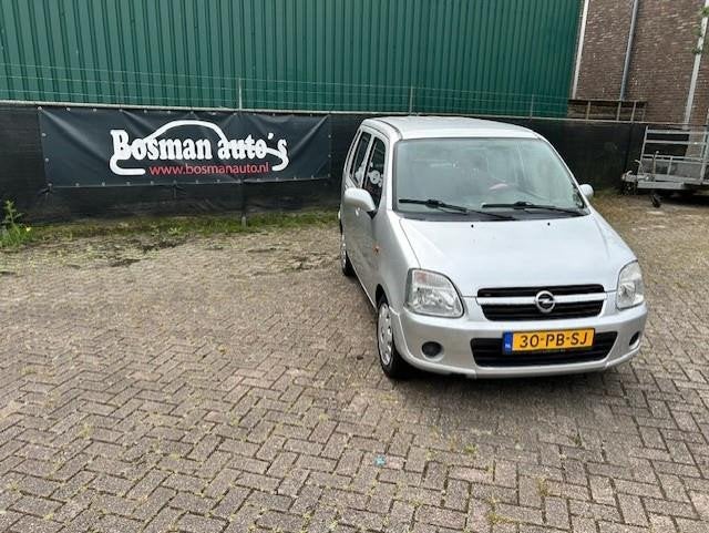 Opel Agila 1.2-16V Enjoy, Voorwielaandrijving, Stof, Origineel Nederlands, Bedrijf
