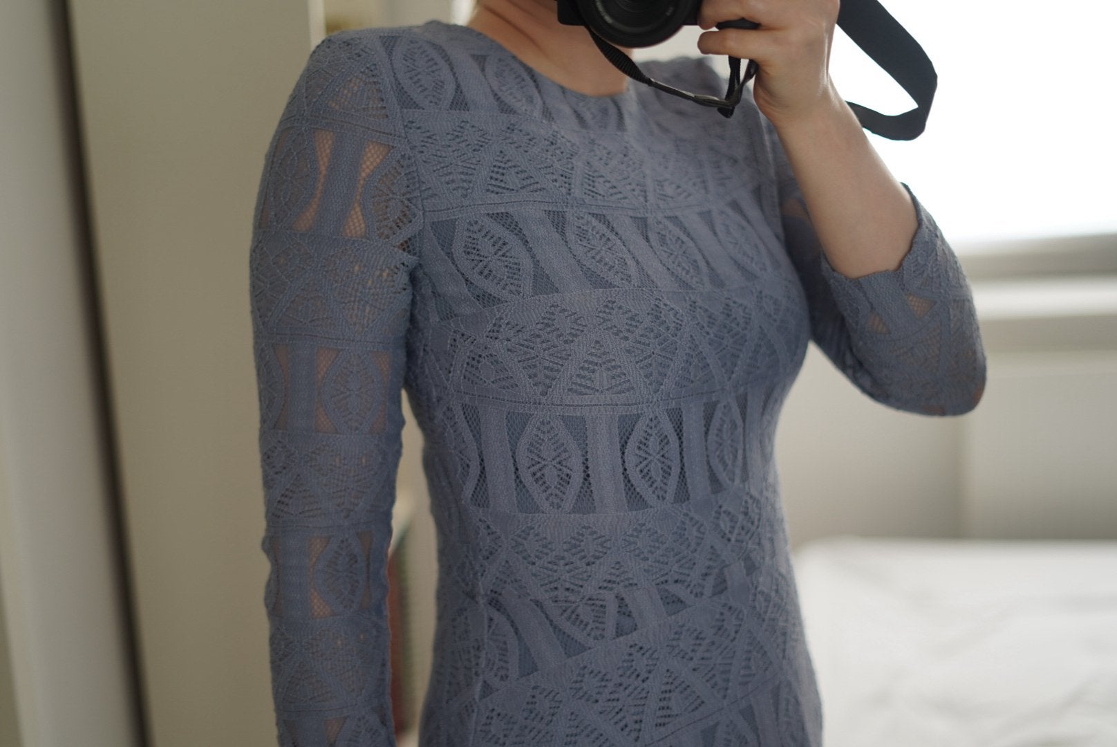 Vintage dress, Ophalen of Verzenden, Zo goed als nieuw, Korte mouw