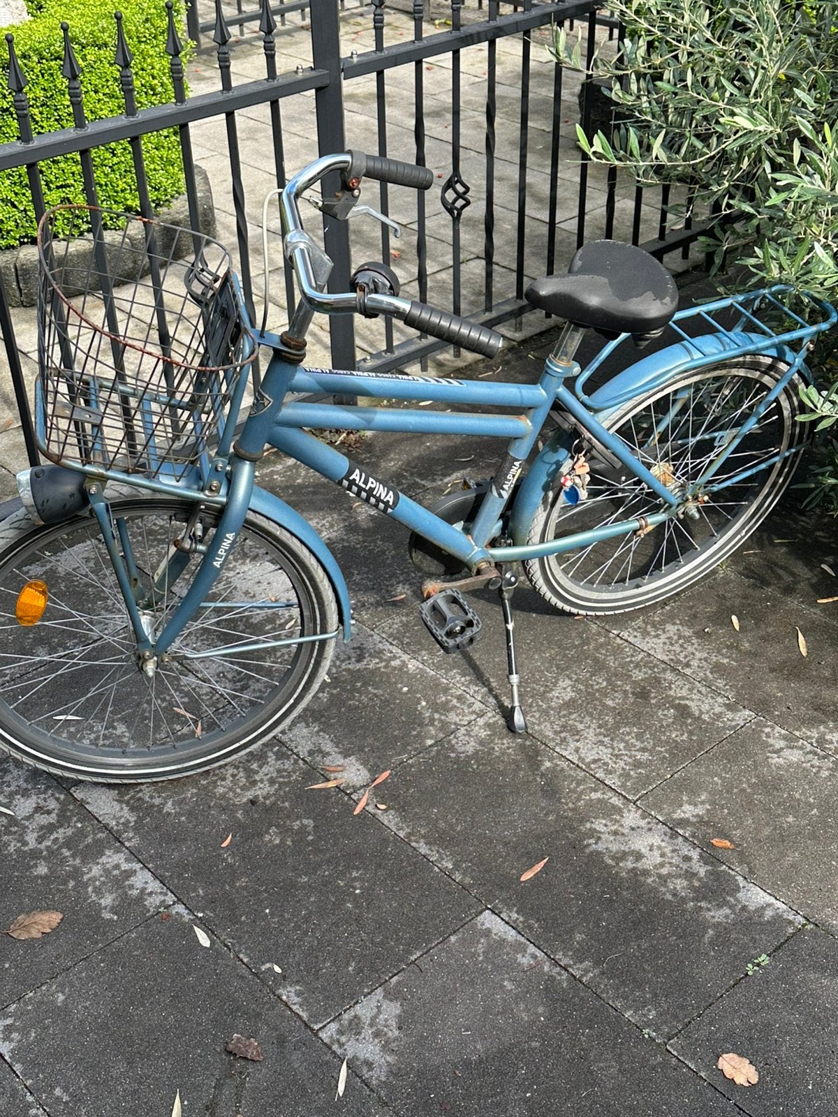 Alpina jongens fiets 22 inch,, Terugtraprem, 22 inch, Ophalen of Verzenden, Handrem