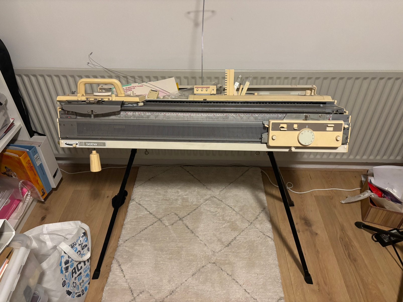 Brother KH-890 en KR-850 breimachine, Ophalen, Zo goed als nieuw, Breien, Machine