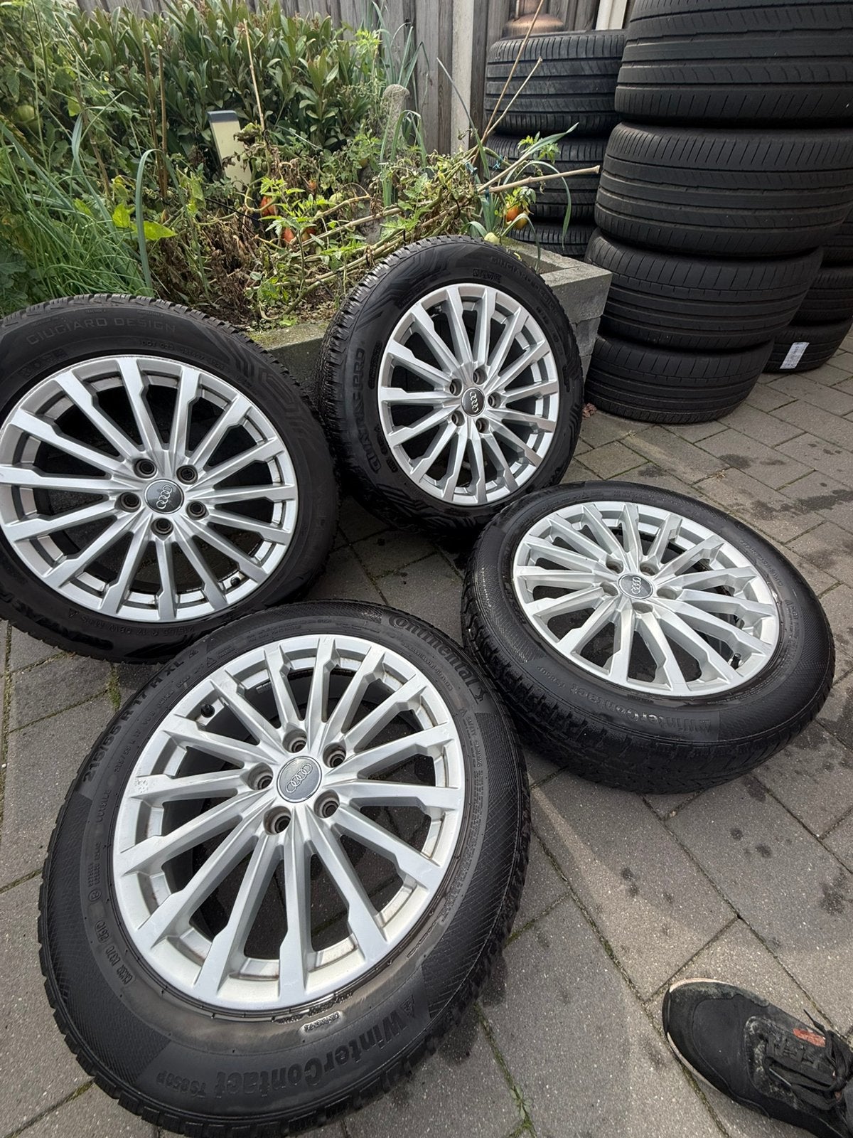 Audi/Q2/velgen/5x112/Winter/zilver, Audi, Niet opgegeven, 17 inch, Personenwagen