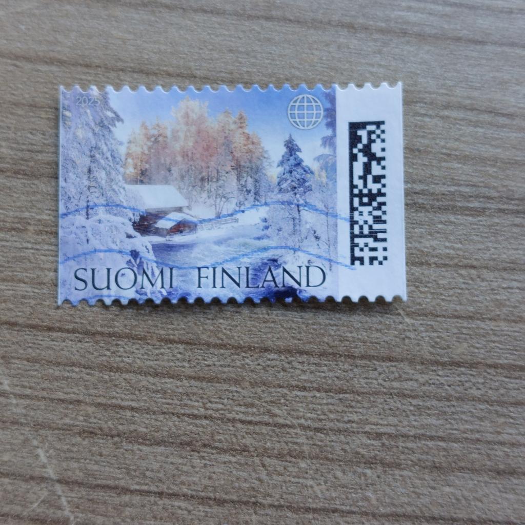 Finland  Sneeuwlandschap, Ophalen of Verzenden, Noorwegen, Gestempeld