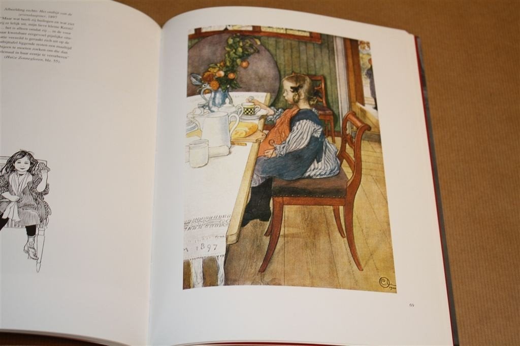 Carl Larsson aquarellen en tekeningen., Boeken, Ophalen of Verzenden, Gelezen
