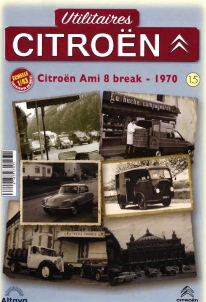 Citroen Ami 8 Break Gendarmerie 1/43 Utilitaires Citroen 15, Verzenden, Nieuw, Auto, Overige merken