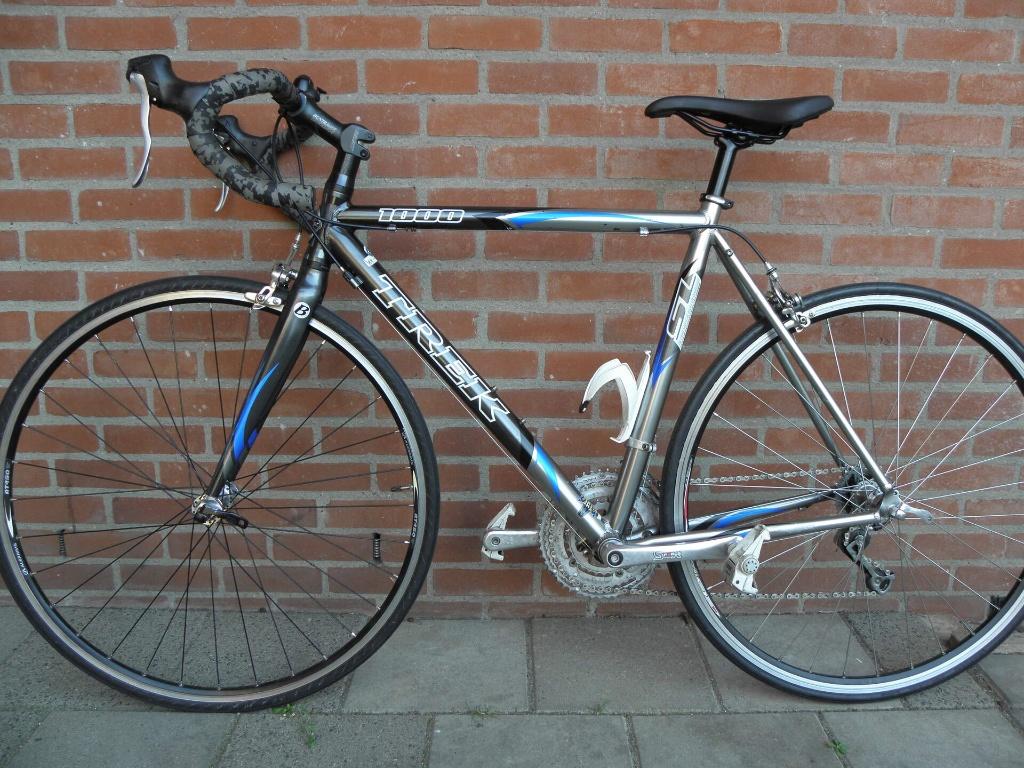 Trek 1000SL Gezond race fitness sport 24 versn mooi 100% oké, Fietsen en Brommers, 28 inch, Gebruikt, Carbon, Velgrem