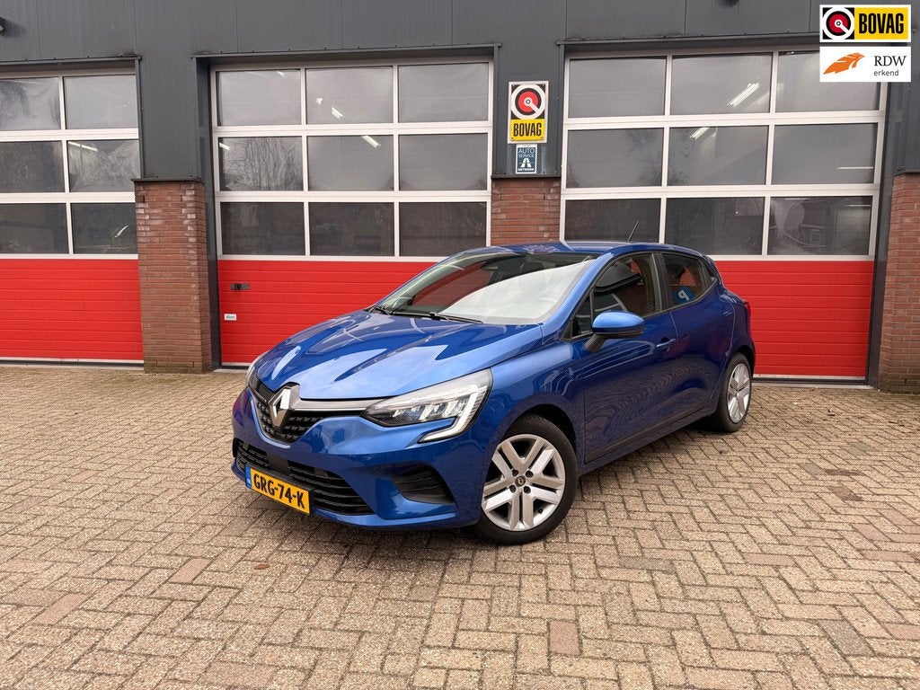 Renault CLIO 1.0 TCe Business Zen, Auto's, Voorwielaandrijving, Gebruikt, Blauw, Parkeersensor