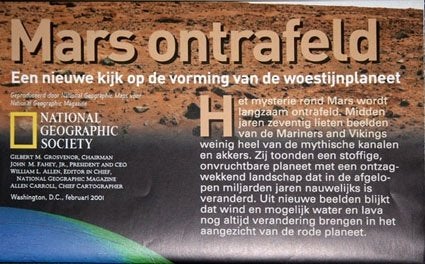 Themakaart Mars ontrafeld. Een nieuwe kijk op de vorming, Boeken, Ophalen of Verzenden, Zo goed als nieuw, Vogels