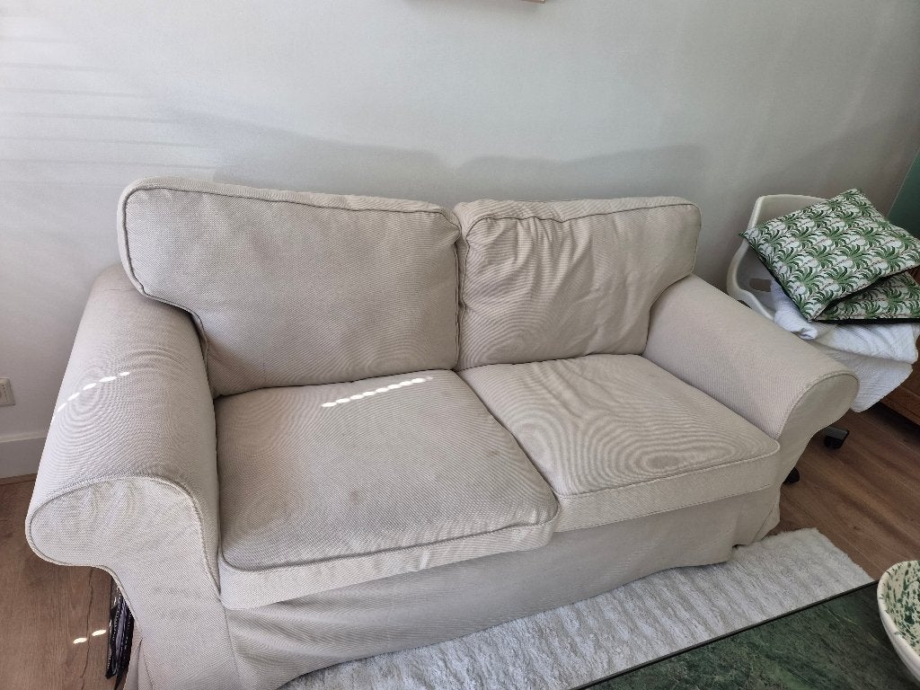 Tweezit bank veige, Ophalen, 250 tot 300 cm, Gebruikt, Tweepersoons
