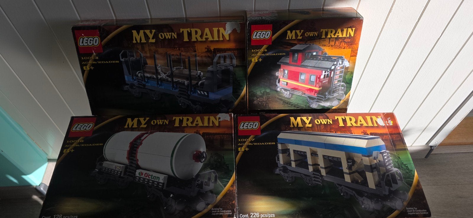 LEGO My Own Train wagons (10013, 10014, 10016, 10017), Ophalen