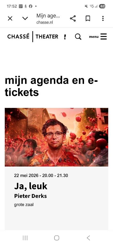 Pieter Derks Breda, Tickets en Kaartjes, Theater | Cabaret en Komedie, Twee personen, Mei