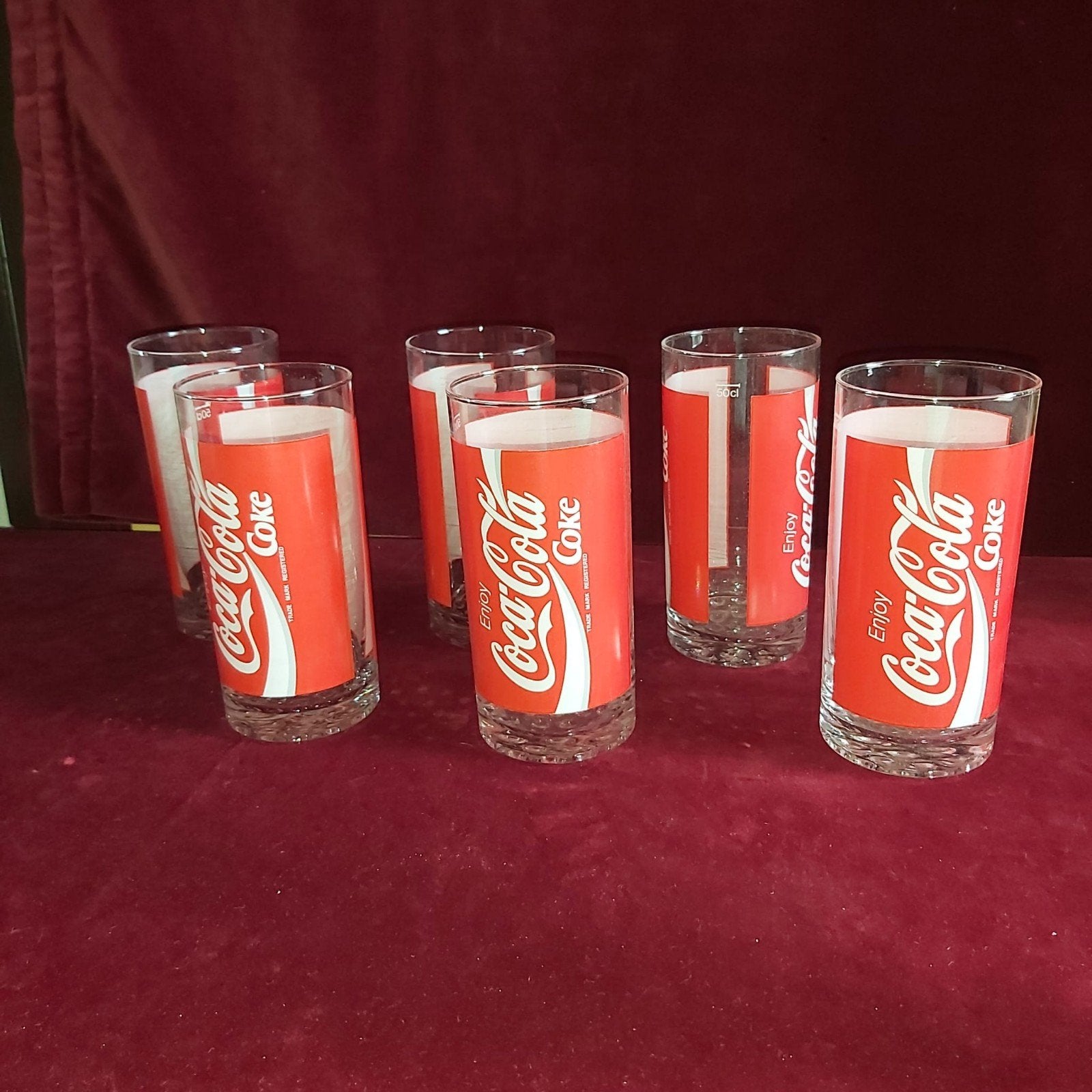 Glas glazen Coca-Cola glazen, Ophalen