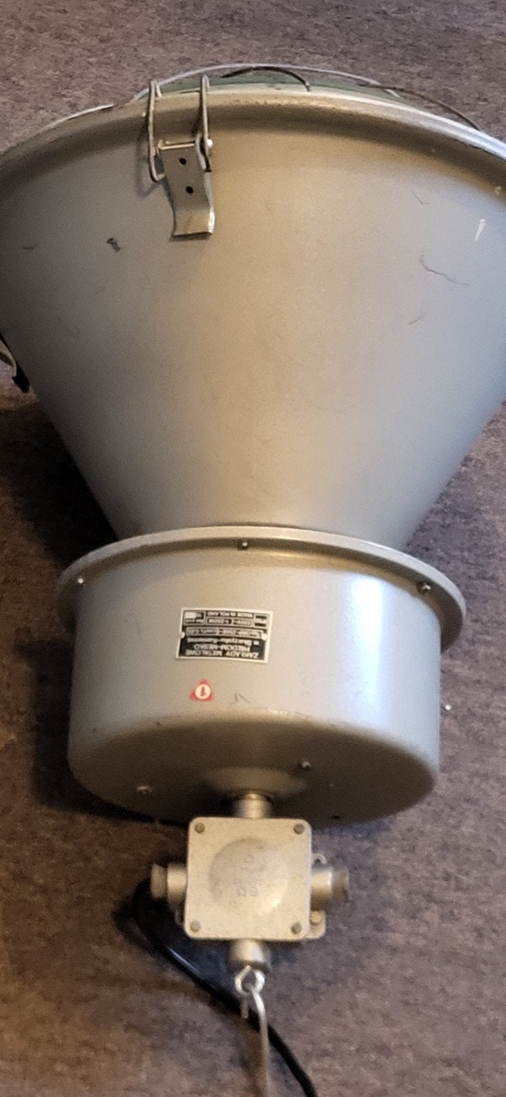 Originele Industriële Fabriekslamp - Vintage Hanglamp, Ophalen