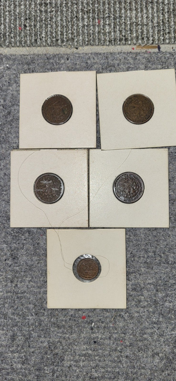1 cent munten en 1/2 cent, Ophalen of Verzenden, Zuidoost-Azië