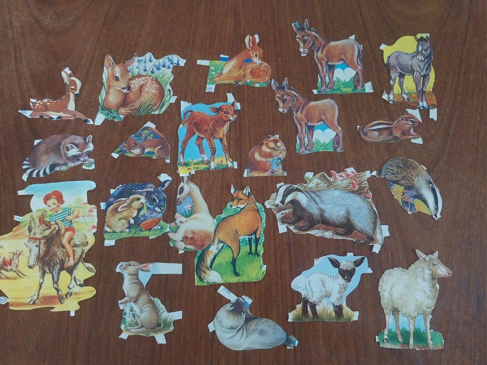 Poesieplaatjes Gewone Dieren van Tante Brocante, Verzamelen, Ophalen of Verzenden