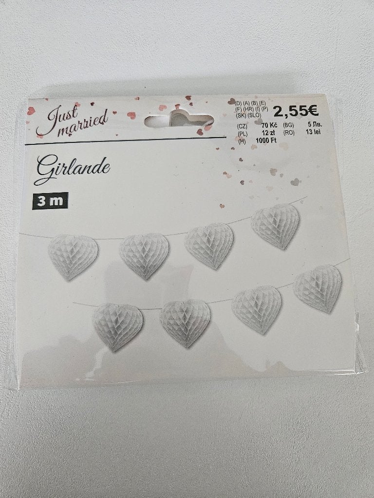 Bruiloft decoratie, Hobby en Vrije tijd, Feestartikelen, Ophalen of Verzenden, Nieuw, Versiering, Geboorte of Huwelijk
