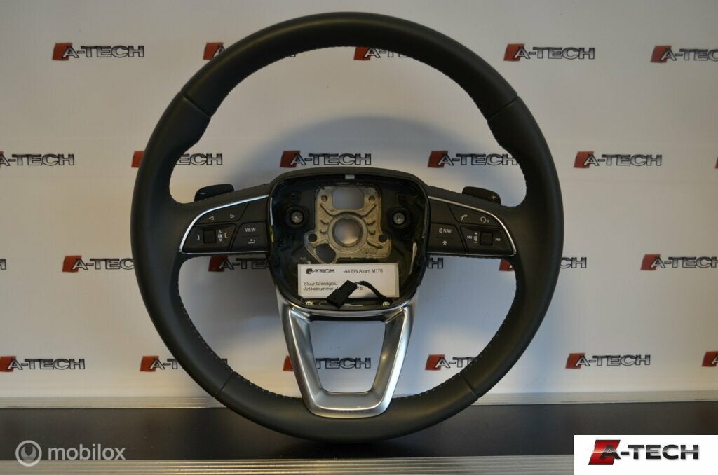 Stuur leder Flippers Audi A4 B9 ('15-'18) 4m0419091b m176, Audi, Gebruikt, Audi, Ophalen of Verzenden