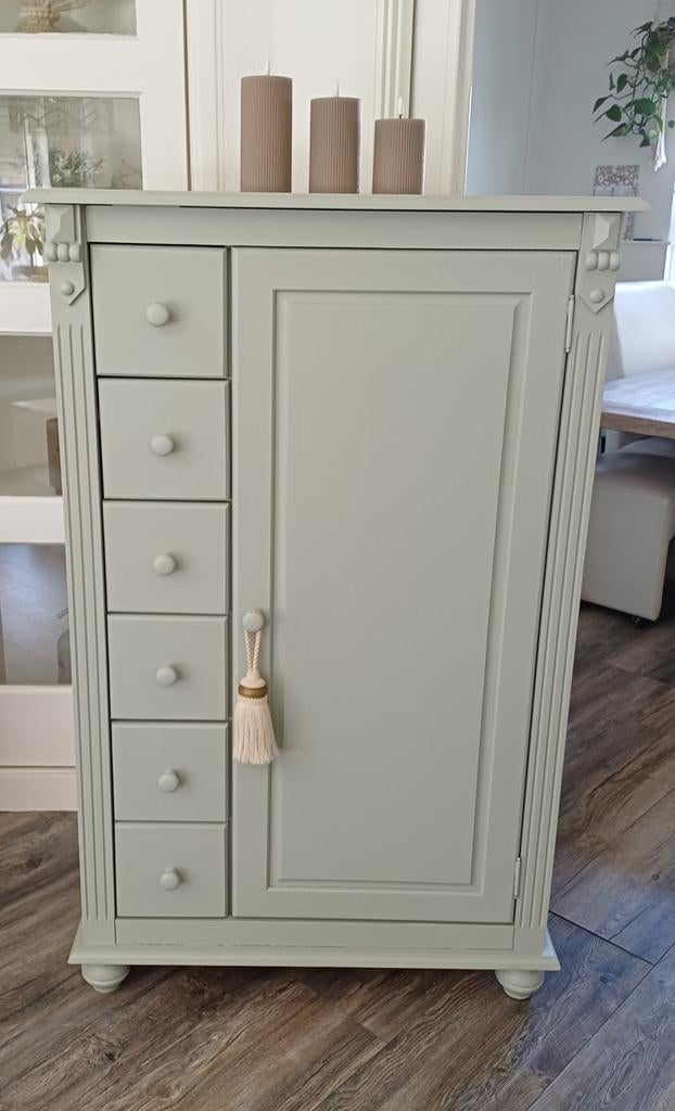 Prachtige grenen ladenkast/meidenkast/spekkast/kast/ladekast, Huis en Inrichting, Kasten | Ladekasten, 100 tot 150 cm, 5 laden of meer