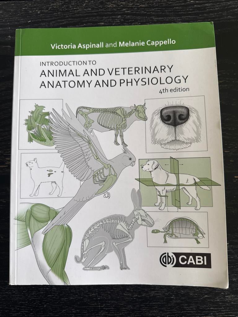 Introduction to Animal and Veterinary Anatomy and Physiology, Boeken, Ophalen of Verzenden, Beta, Zo goed als nieuw, HBO