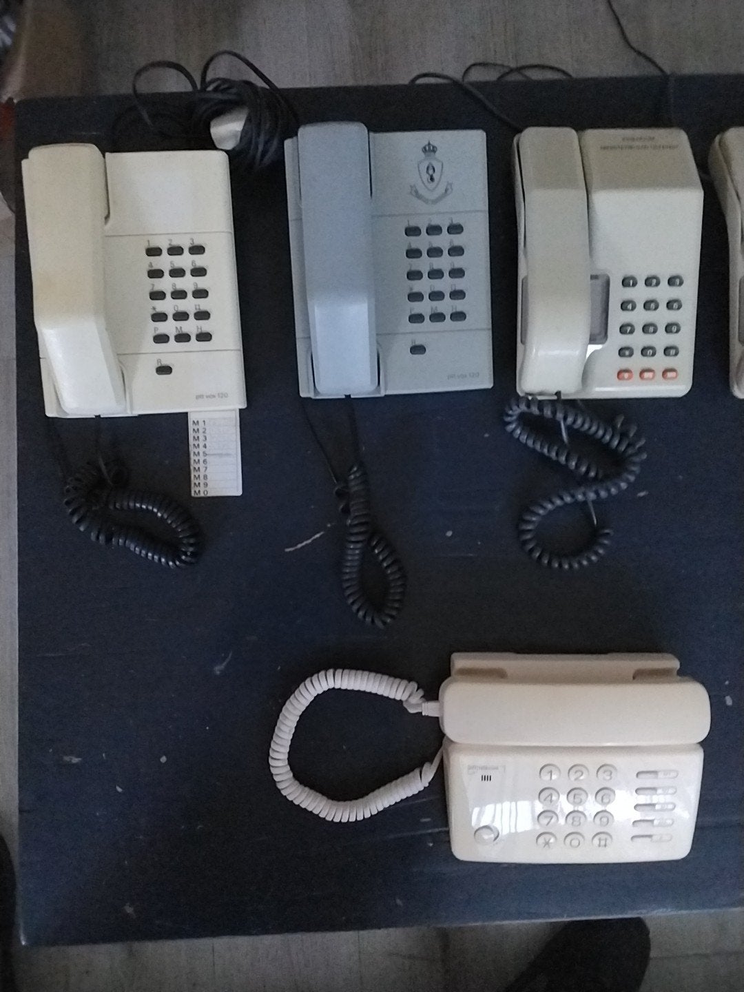 Partij van 10 vaste telefoons - Vintage/Retro, Ophalen of Verzenden, Gebruikt