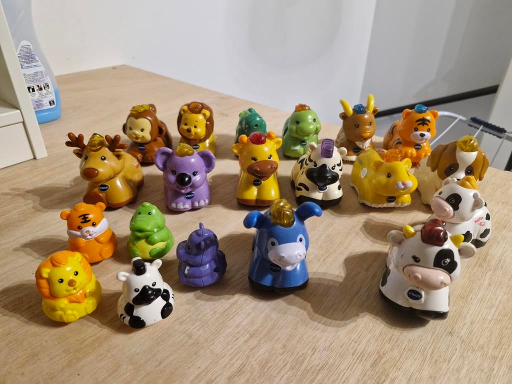 Grote collectie VTech Zoef Zoef Dieren, Ophalen of Verzenden, Gebruikt, 6 maanden tot 2 jaar