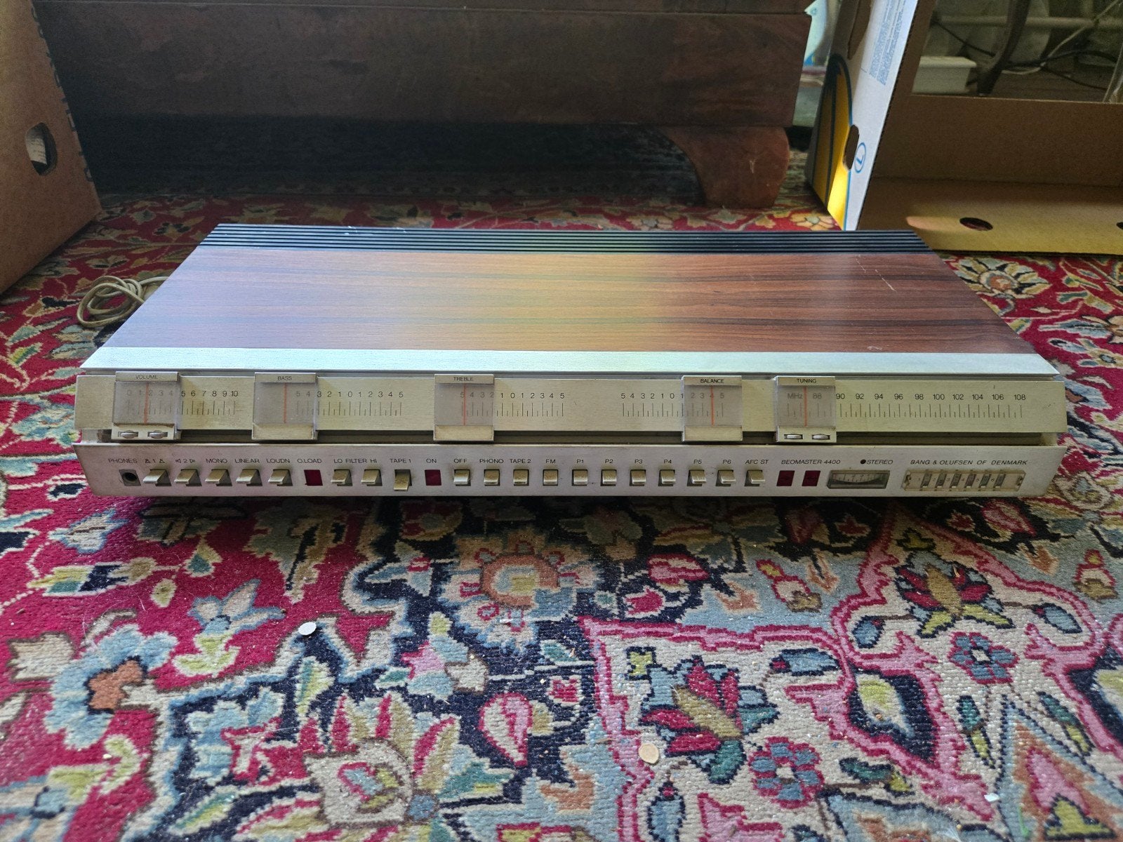 Vintage Bang & Olufsen Beomaster 4400 incl. brochure 1977, Audio, Tv en Foto, Stereo-sets, Ophalen, Bang & Olufsen