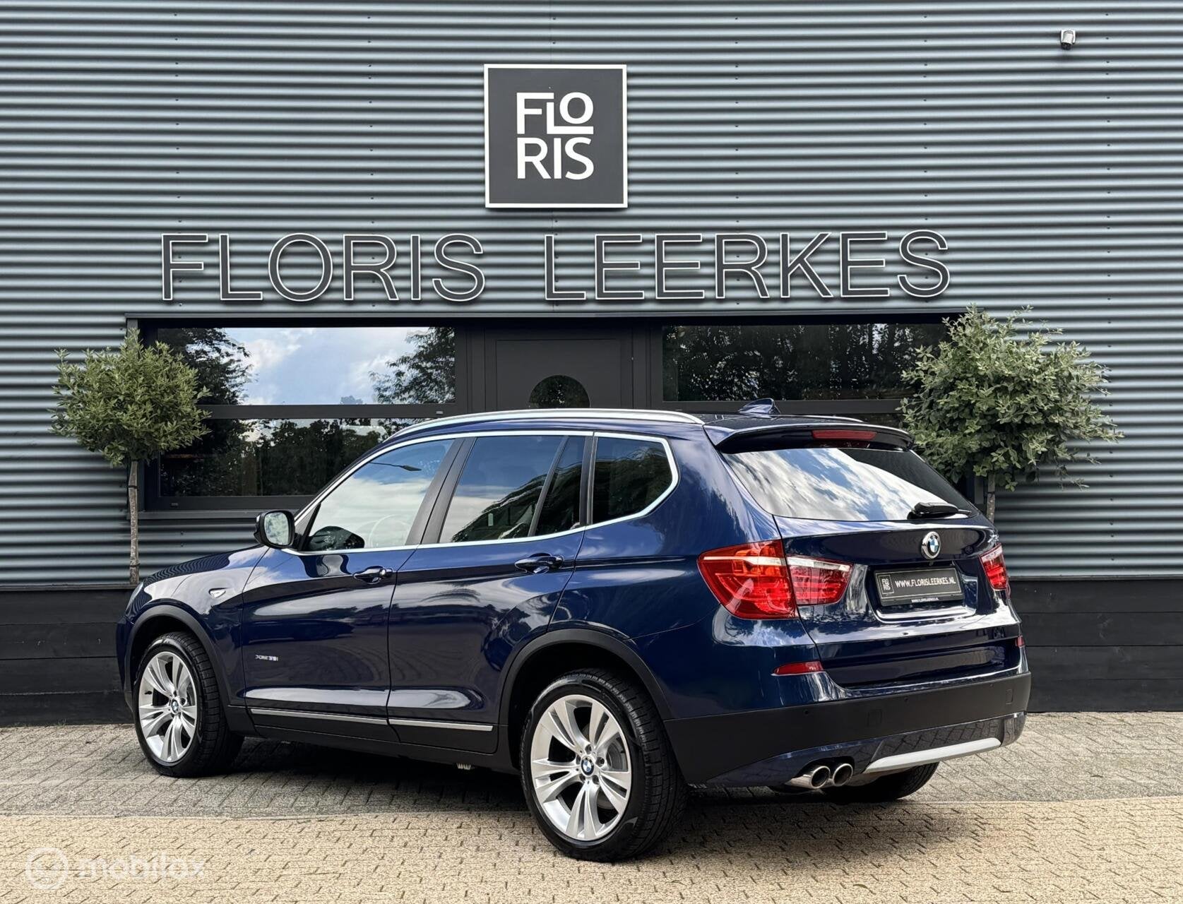 BMW X3 xDrive35i | Youngtimer | Beige Leer | Navi | Xenon |, Auto's, Automaat, 1780 kg, Gebruikt, Blauw