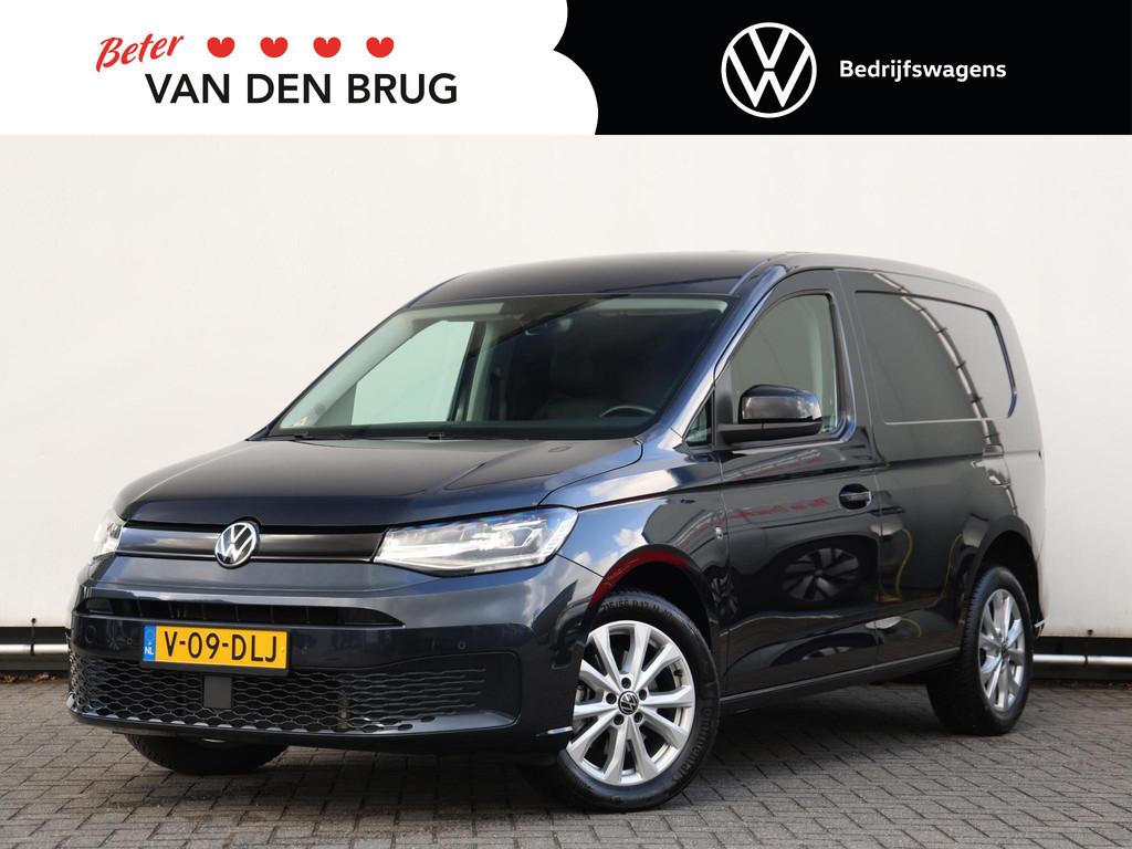 Volkswagen Caddy Cargo Style 2.0 TDI 122 pk Automaat | Navig, Auto's, Bestelauto's, Stof, Gebruikt, 4 cilinders, 1445 kg