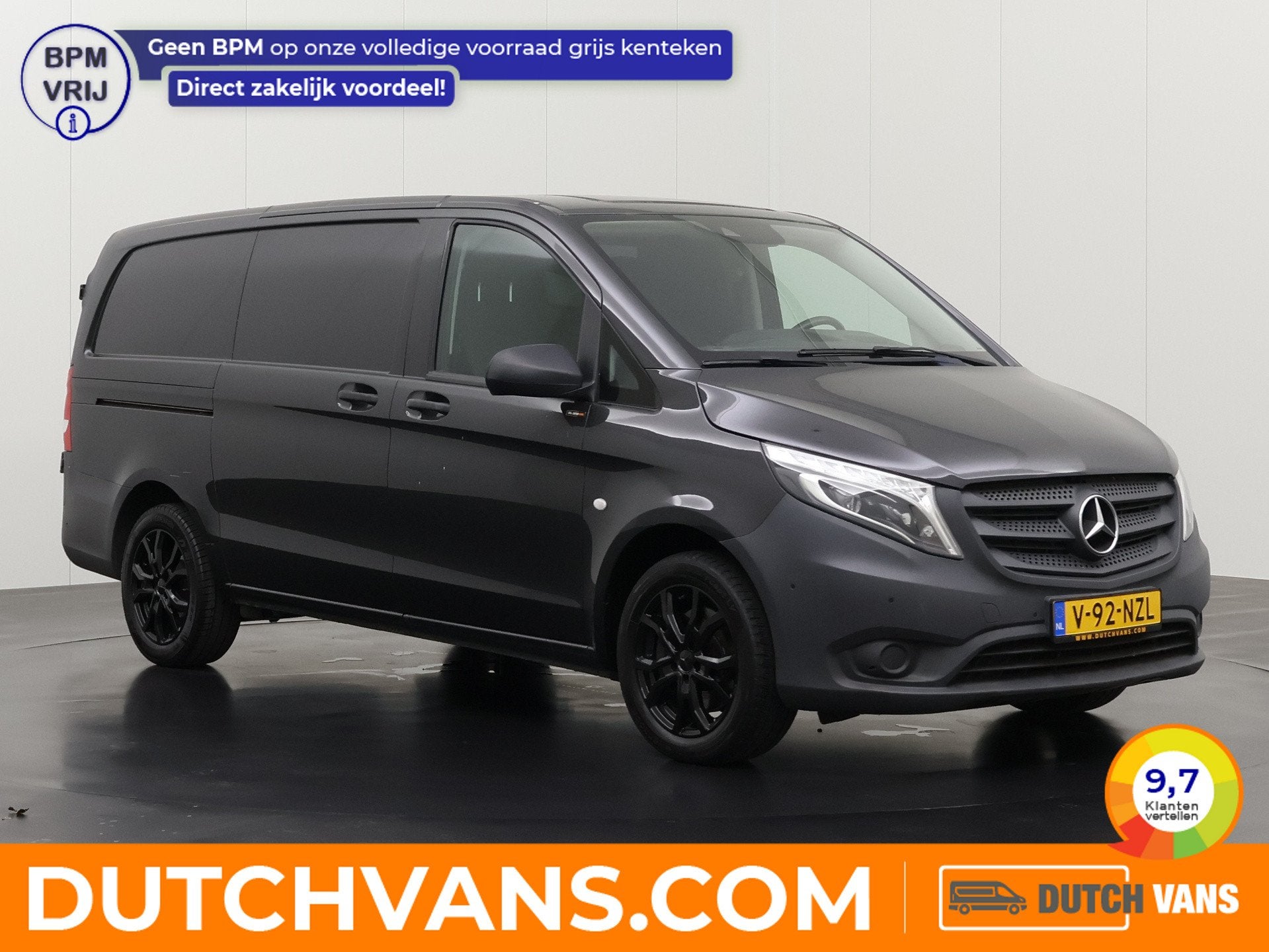 Mercedes-Benz Vito 116CDi Automaat Lang Black Edition | Led, Automaat, Gebruikt, 4 cilinders, 2000 kg