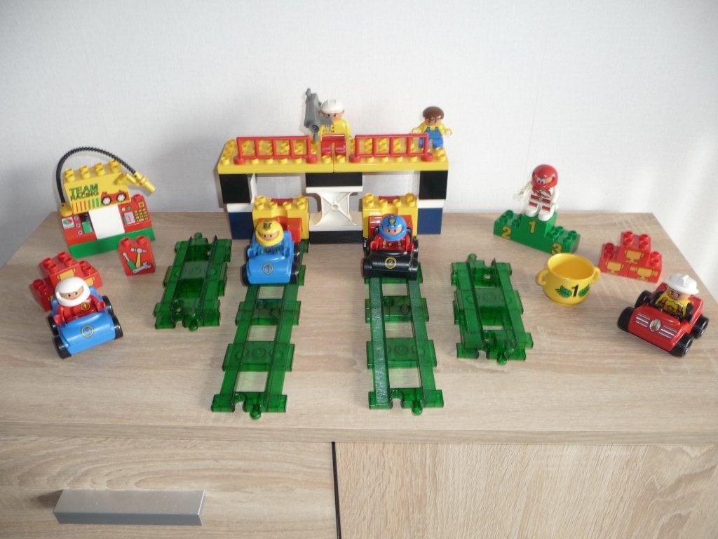 duplo race team, Ophalen of Verzenden, Zo goed als nieuw, Duplo