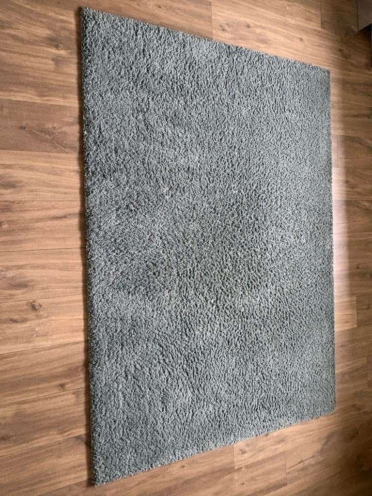 IKEA ÅDUM Vloerkleed - (mint) groen, 133x195 cm, Ophalen, Gebruikt, 100 tot 150 cm, 150 tot 200 cm