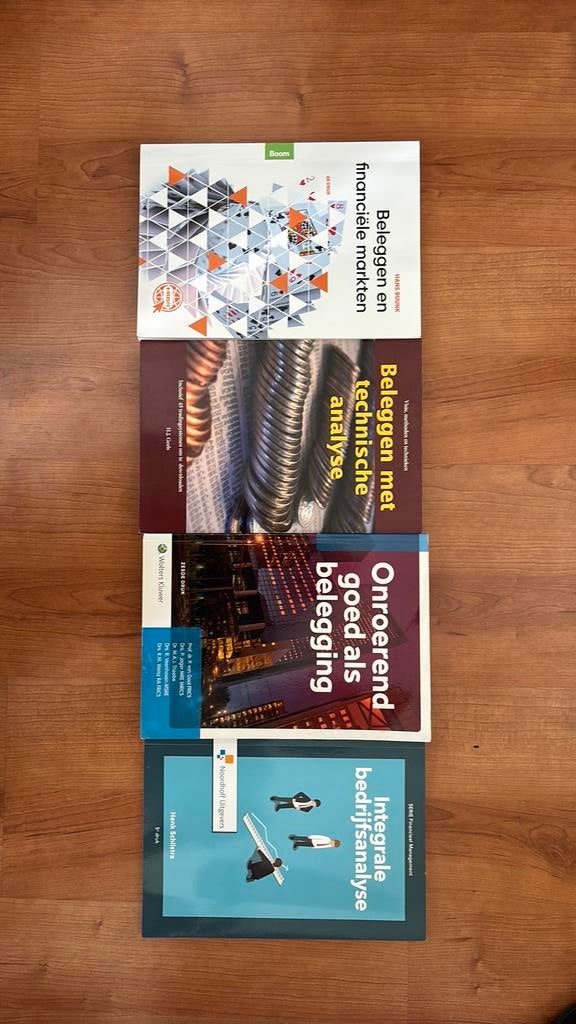 Boeken minor Beleggen Hogeschool Utrecht, Verzenden, Gamma, Gelezen, HBO
