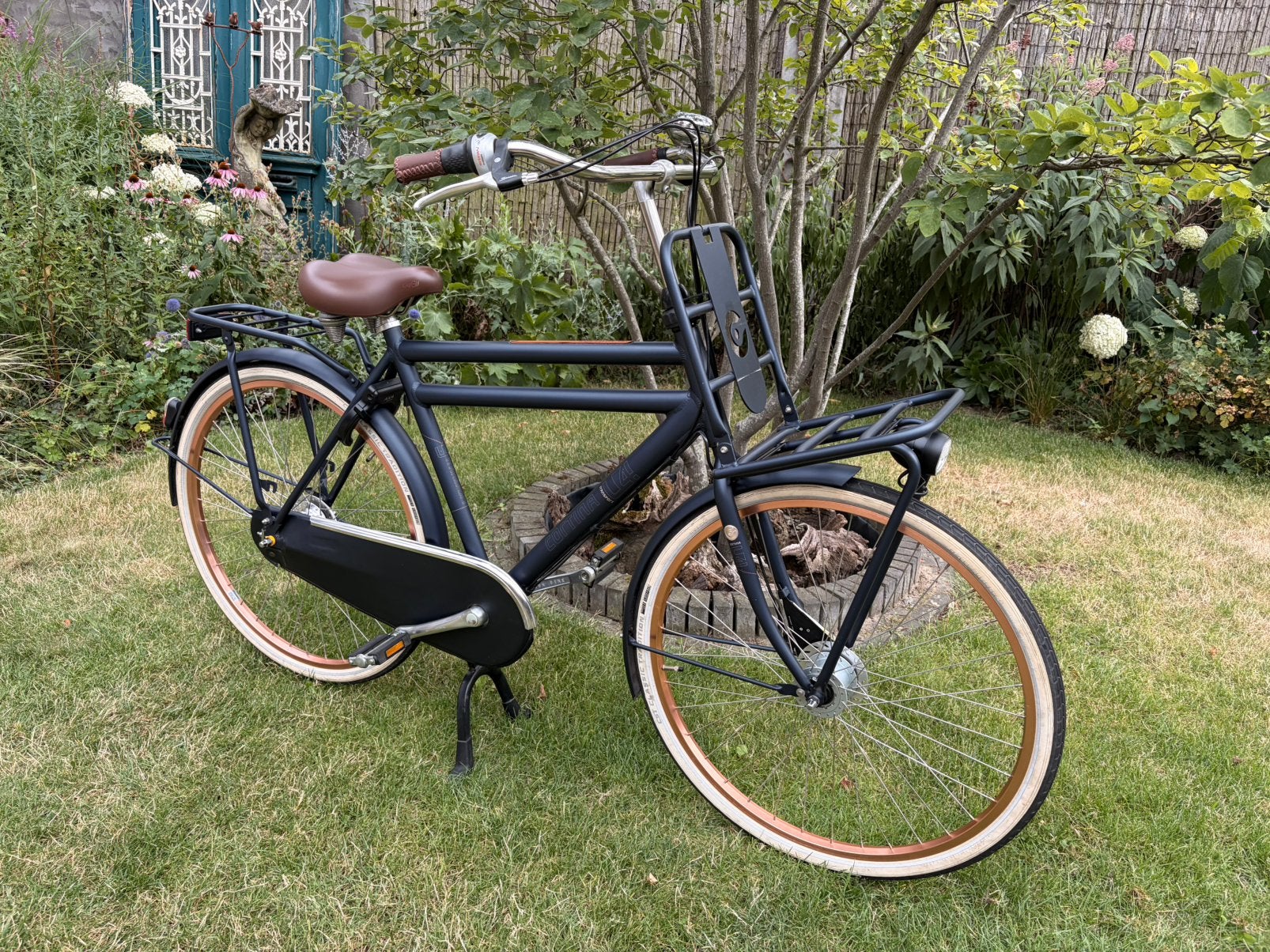 Cortina,28inc7v57fr,transportfiets,brugklasfiets,herenfiets, Versnellingen, Zo goed als nieuw, 57 tot 61 cm, Ophalen