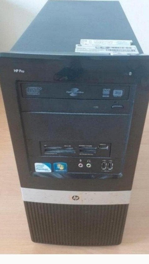 Hp pro 3130 desktop. Intel pentium duel-core 2.80 Ghz. E5300, Ophalen of Verzenden, Gebruikt