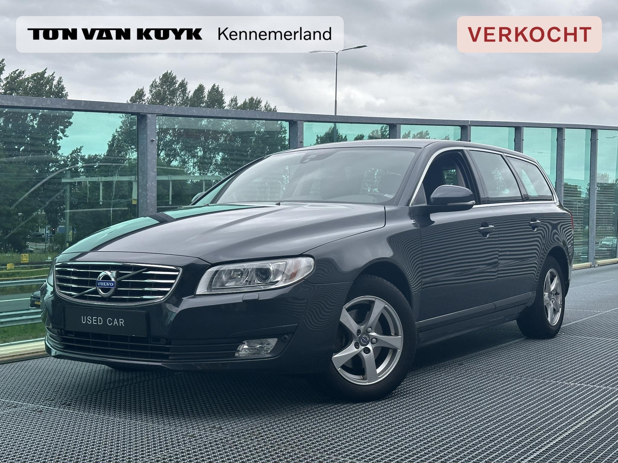Volvo V70 2.0 D2 Classic Edition 1e eigenaar! Lederen bekled, Auto's, Volvo, Voorwielaandrijving, Automatische klimaatregeling