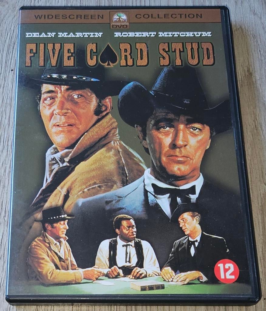 Five Card Stud DVD met Dean Martin en Robert Mitchum, Vanaf 12 jaar, Ophalen of Verzenden