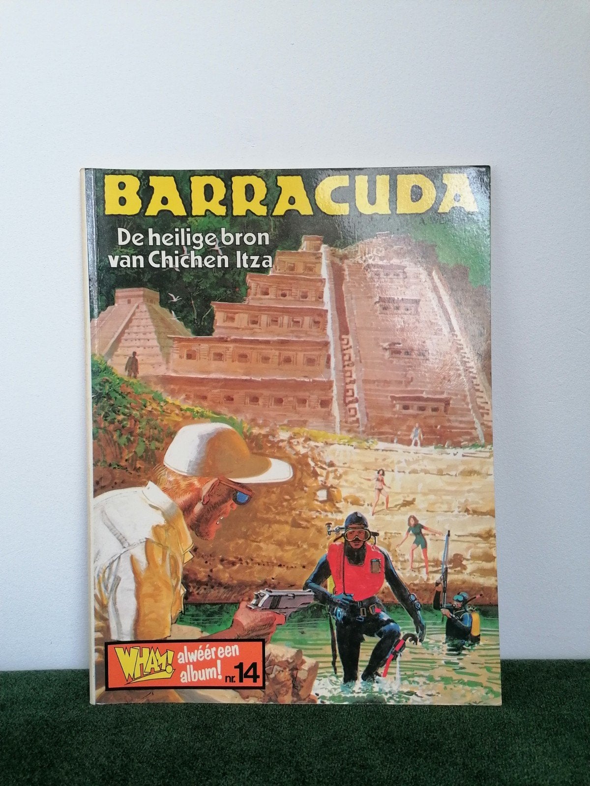 Barracuda - De heilige bron van Chichen Itza, Boeken, Stripboeken, Gelezen, A. Weinberg, Eén stripboek, Ophalen of Verzenden