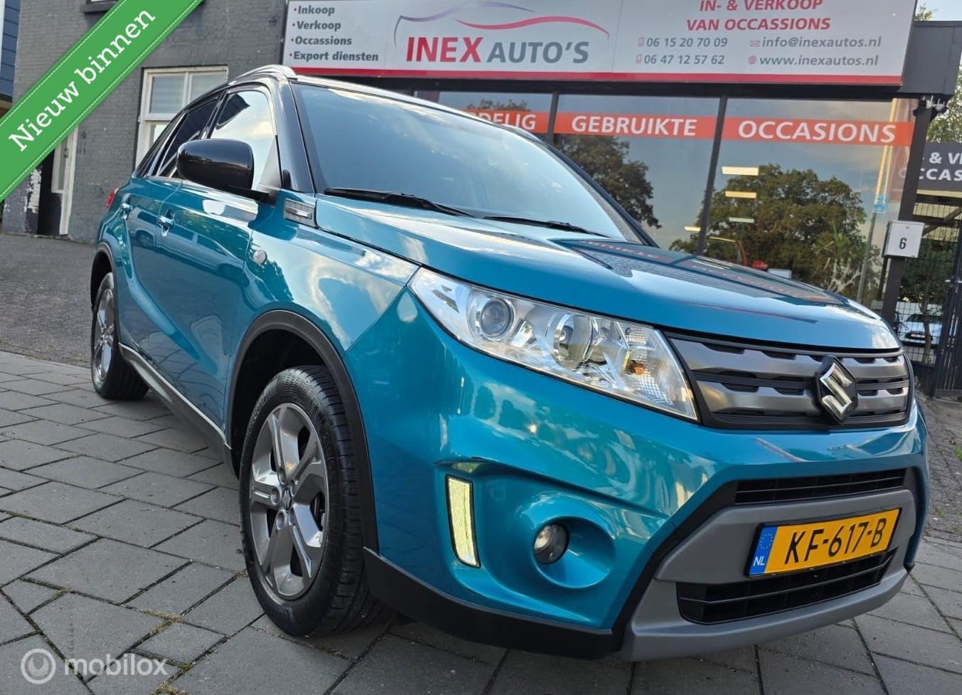 Suzuki Vitara 1.6 Exclusive*1ste Eigenaar*DealerOH*Automaat, Dealer onderhouden, Gebruikt, Euro 6, 4 cilinders