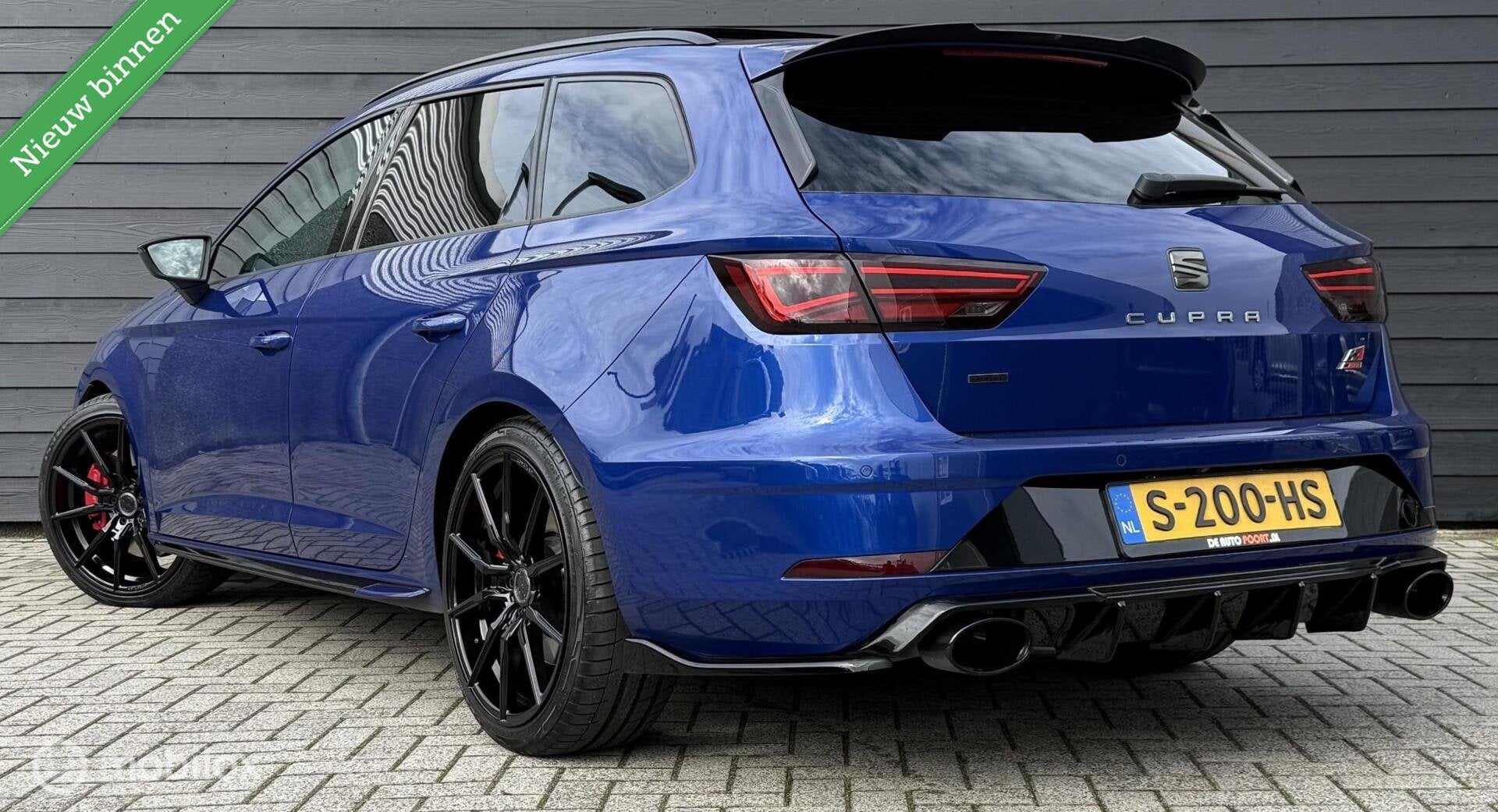 Seat Leon ST 2.0 TSI CUPRA 300 4DRIVE Kuipstoelen/Pano/Virit, Auto's, Automaat, Gebruikt, Euro 6, 4 cilinders