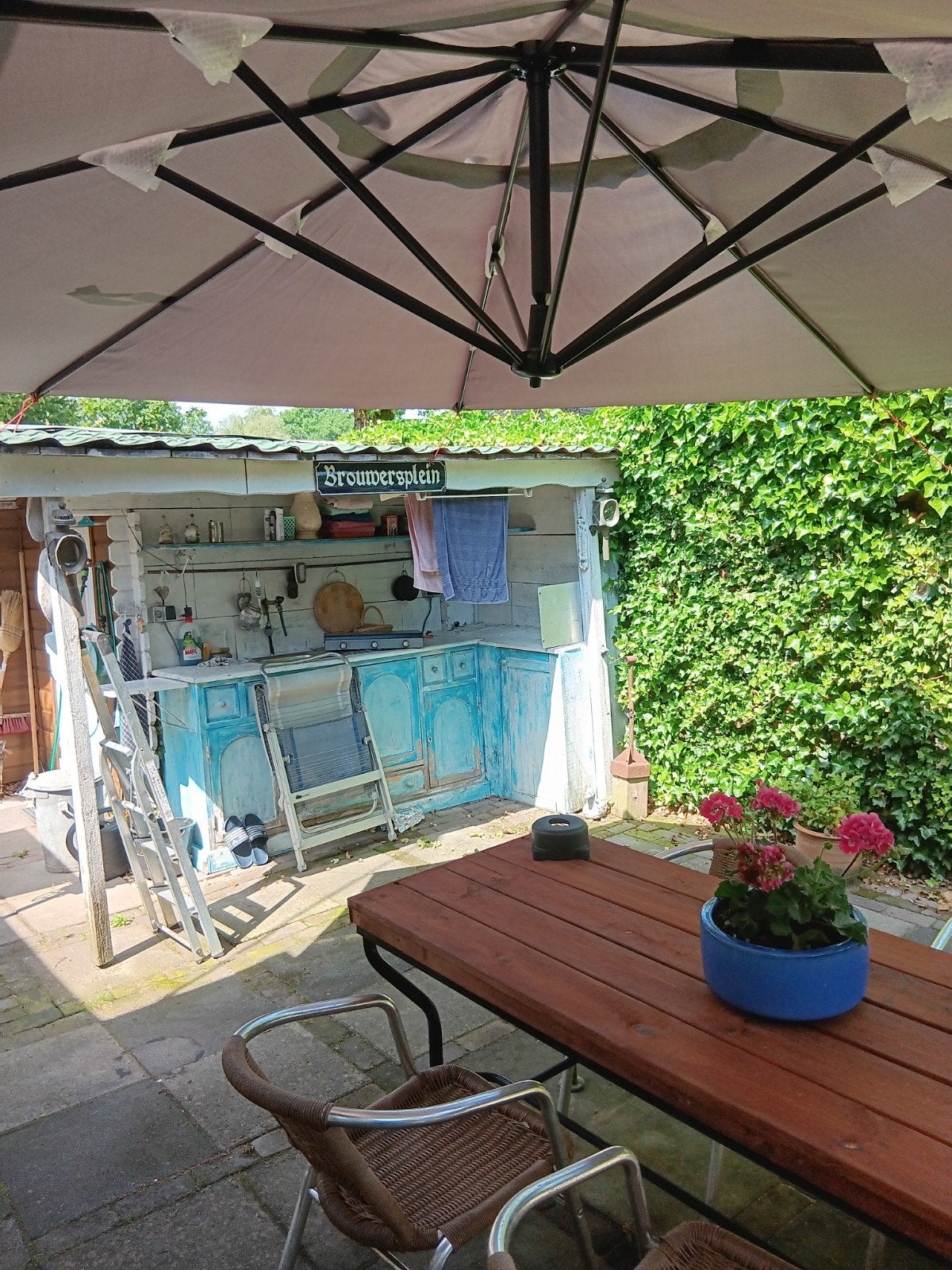 Parasols, Ophalen of Verzenden, Nieuw, Zweefparasol