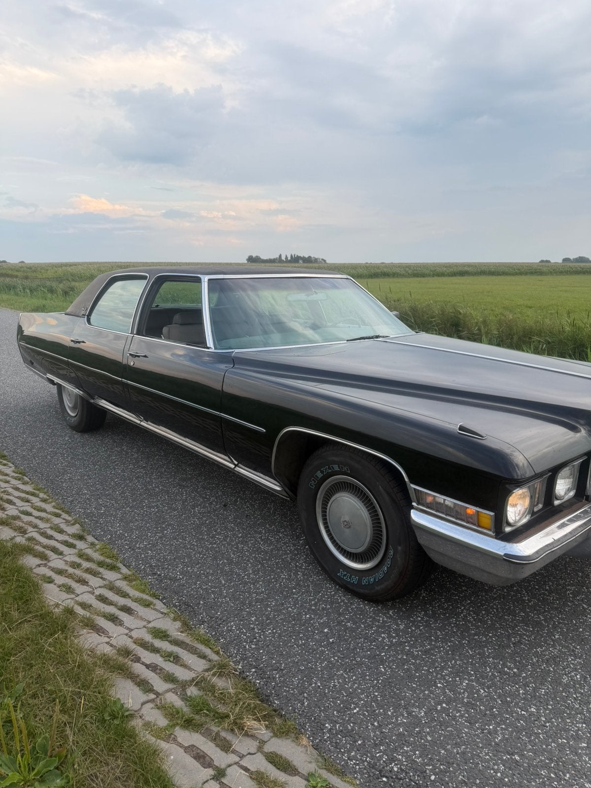 Cadillac Fleetwood 7.7 AUT 1972 Zwart, Auto's, Cadillac, Automaat, 8 cilinders, 7700 cc, Zwart