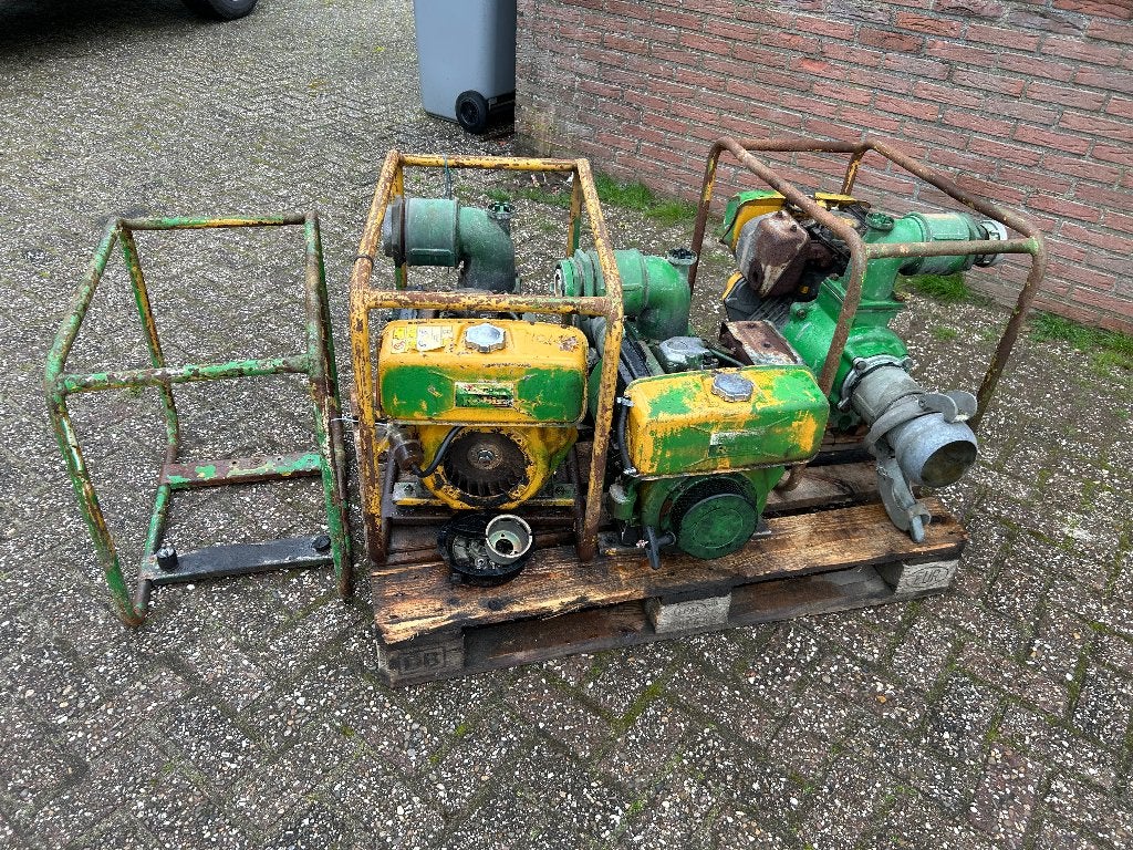 robin waterpompen diesel 3 stuks export opknapper, Gebruikt, Overige typen, Ophalen of Verzenden, Handmatig