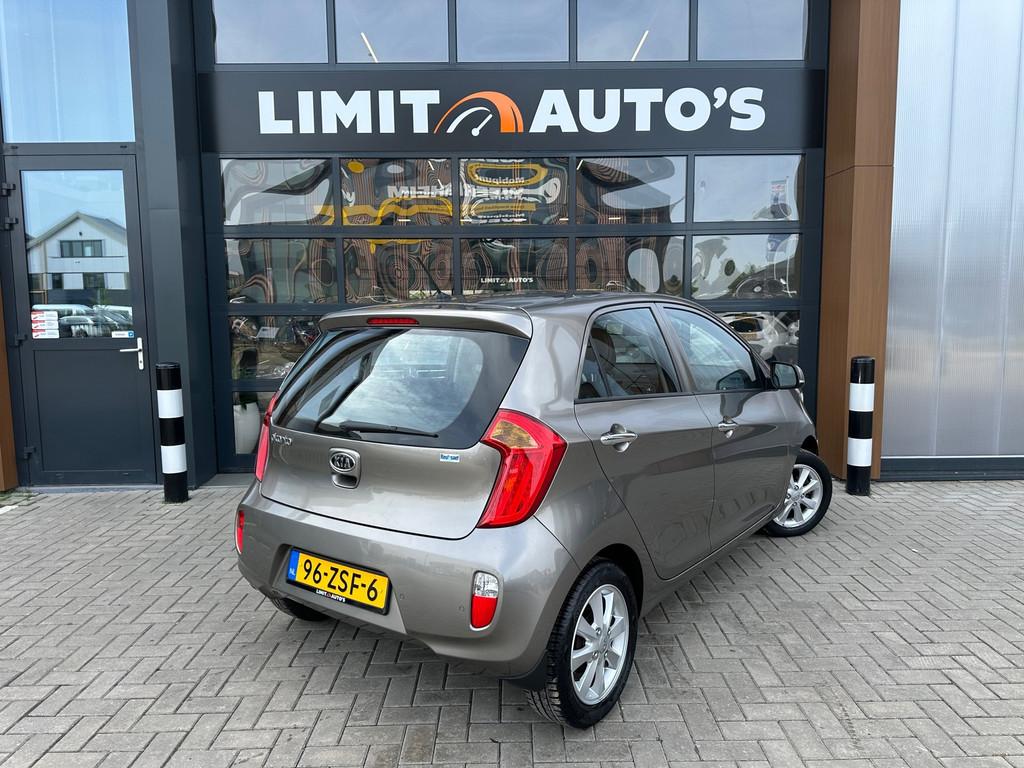 Kia Picanto 1.2 CVVT Super Pack Aut/Climate/Cruise/Pdc/El.ra, Euro 5, 86 pk, Gebruikt, 4 cilinders